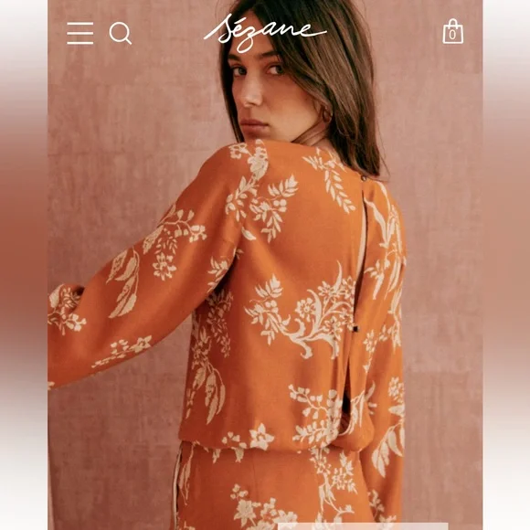 NWT Sezane Pernelle Jumpsuit in bicolour ecru - Picture 4 of 4